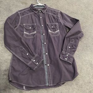 Men’s BKE tailored fit Medium button down shirt